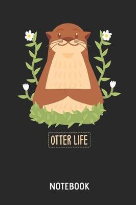 Book cover for Otter Life Notebook