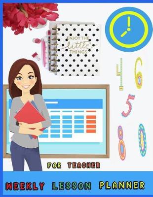Book cover for Weekly lesson Planner for Teacher