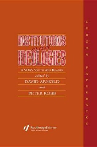 Cover of Institutions and Ideologies