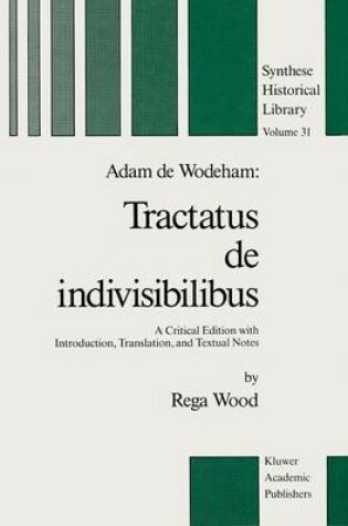 Cover of Adam de Wodeham