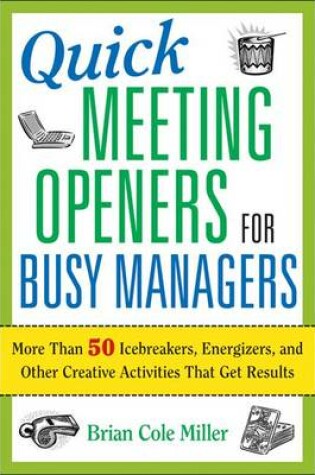 Cover of Quick Meeting Openers for Busy Managers