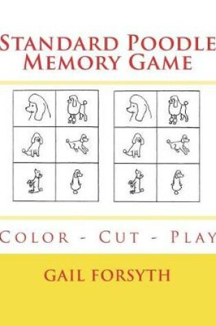 Cover of Standard Poodle Memory Game
