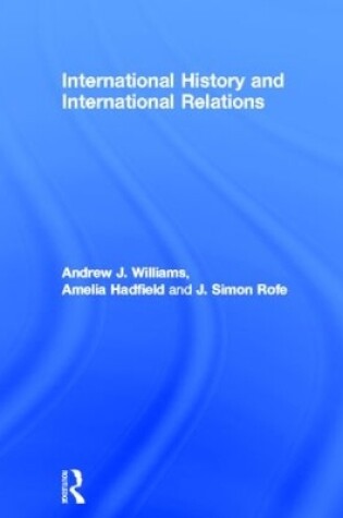 Cover of International History and International Relations