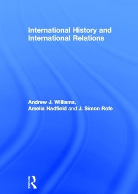 Book cover for International History and International Relations