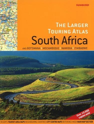 Book cover for Larger Touring Atlas of South Africa