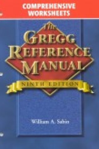 Cover of Grade: Gregg Refer Mnl Basic Worksheets