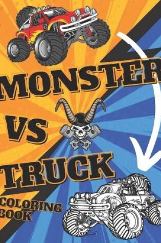 Cover of Monster VS Truck Coloring Book