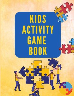 Book cover for Kids Activity Game Book