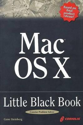 Book cover for MAC OS X Little Black Book