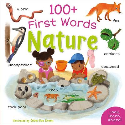 Book cover for 100+ First Words: Nature