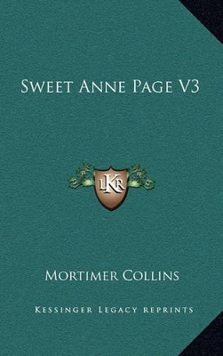 Book cover for Sweet Anne Page V3