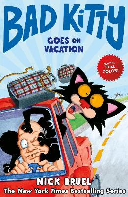 Book cover for Bad Kitty Goes On Vacation