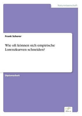 Book cover for Wie oft koennen sich empirische Lorenzkurven schneiden?