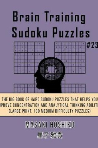 Cover of Brain Training Sudoku Puzzles #23
