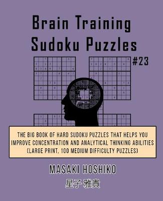 Book cover for Brain Training Sudoku Puzzles #23