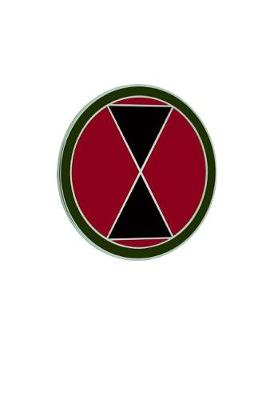 Book cover for Full Color 7th Infantry Division Unit Patch U S Army Journal