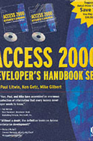 Cover of Access 2000 Developer's Handbook