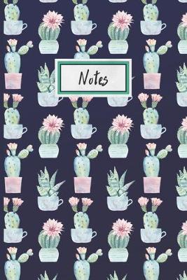 Book cover for Cactus Flowers Notebook