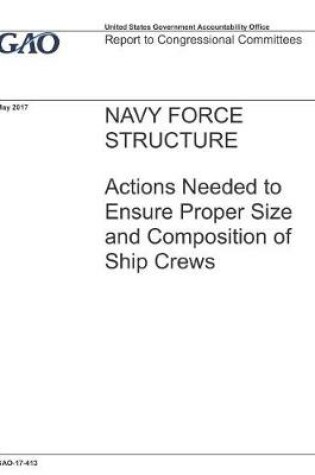 Cover of Navy Force Structure