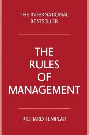 Cover of Rules of Management, The