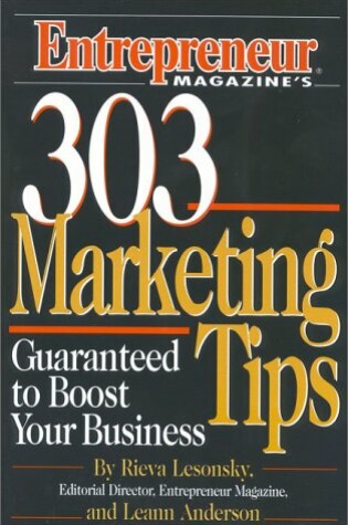 Cover of 303 Marketing Tips