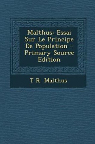 Cover of Malthus