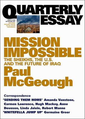 Cover of Quarterly Essay 14 Mission Impossible