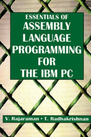 Cover of Essentials of Assembly Language Programming for the IBM PC