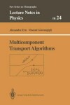 Book cover for Multicomponent Transport Algorithms