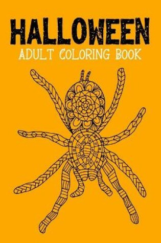 Cover of Halloween Adult Coloring Book