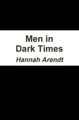 Cover of Men in Dark Times