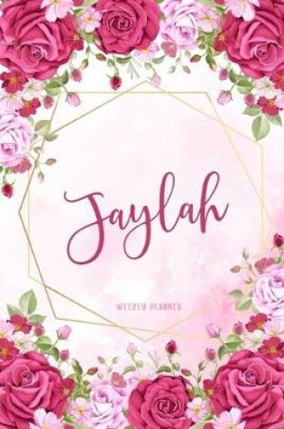 Cover of Jaylah Weekly Planner