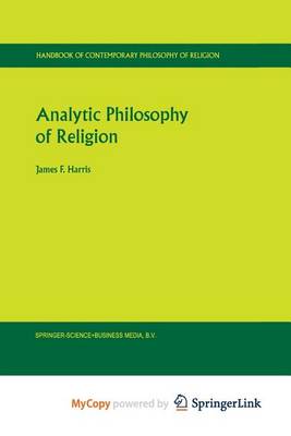 Book cover for Analytic Philosophy of Religion