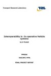 Book cover for Interoperatability in co-operative vehicle systems