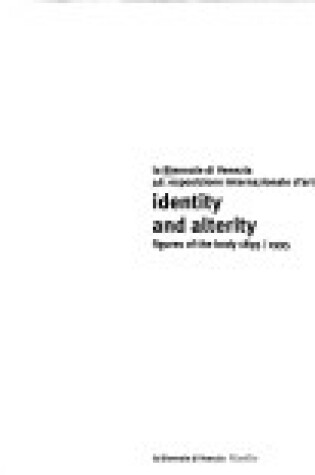 Cover of Identity and Alterity