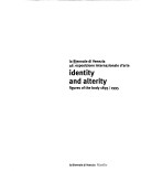 Book cover for Identity and Alterity
