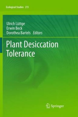 Cover of Plant Desiccation Tolerance
