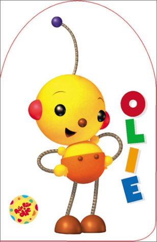 Book cover for Rolie Polie Olie Shaped Board Book Olie