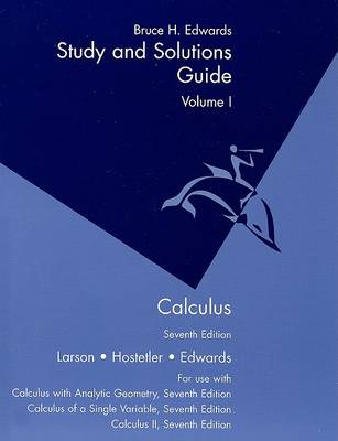 Book cover for Calc Sing Var Etf Ssg 3e