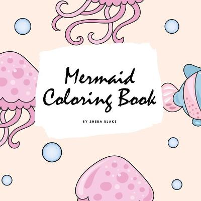 Book cover for Mermaid Coloring Book for Children (8.5x8.5 Coloring Book / Activity Book)