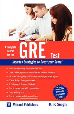 Book cover for A Complete Course for the GRE Test
