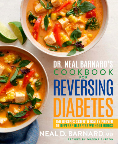 Book cover for Dr. Neal Barnard's Cookbook for Reversing Diabetes