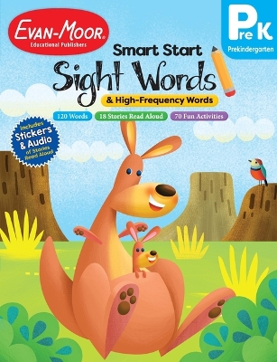 Book cover for Smart Start: Sight Words & High-Frequency Words, Prek Workbook