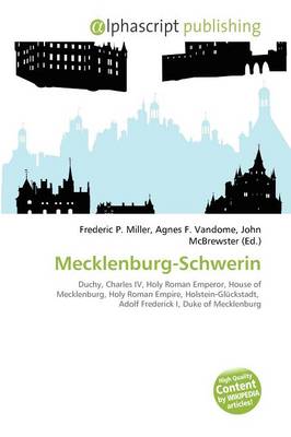 Book cover for Mecklenburg-Schwerin