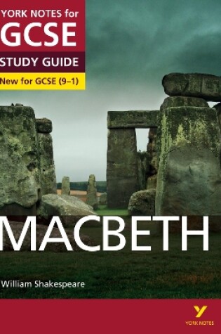 Cover of Macbeth York Notes GCSE English Literature Study Guide - for 2025, 2026 exams