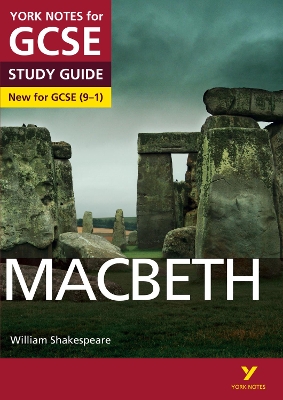 Book cover for Macbeth: York Notes for GCSE - everything you need to study and prepare for the 2025 and 2026 exams