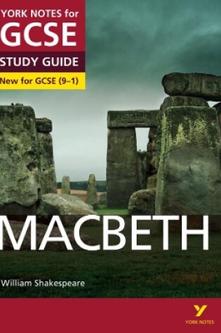 Cover of Macbeth: York Notes for GCSE everything you need to catch up, study and prepare for and 2023 and 2024 exams and assessments