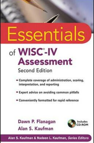 Cover of Essentials of WISC-IV Assessment