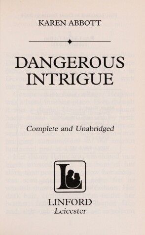 Book cover for Dangerous Intrigue