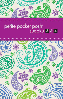 Book cover for Petite Pocket Posh Sudoku 3 & 4